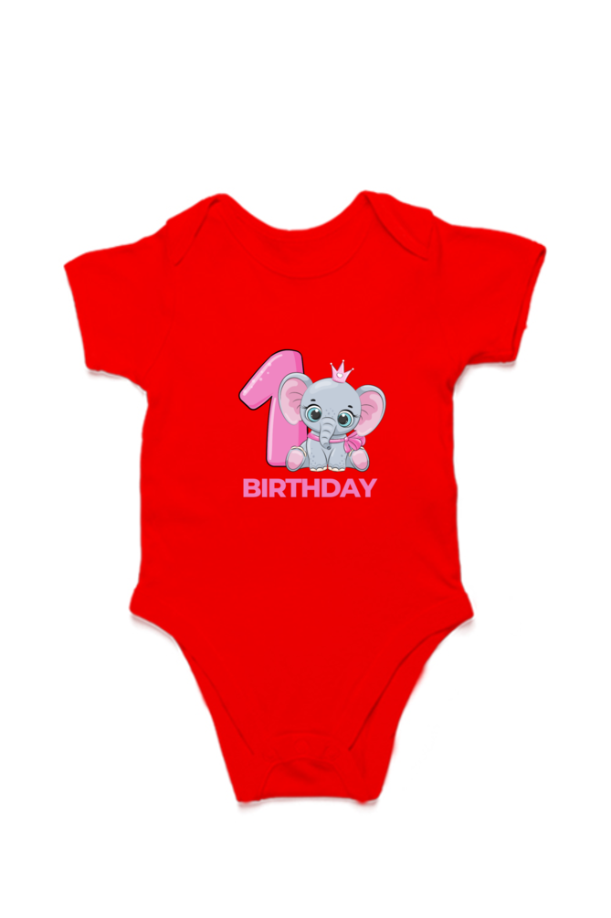 First Birthday Baby Rompers