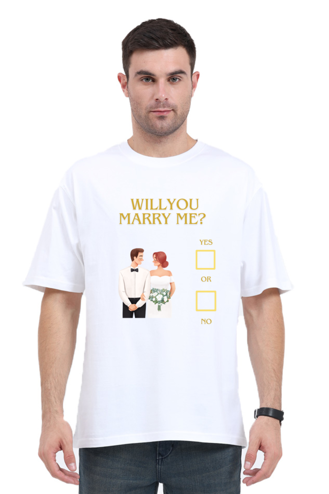 'Will You Marry Me?'  – Perfect for Proposals & Engagements Tshirt