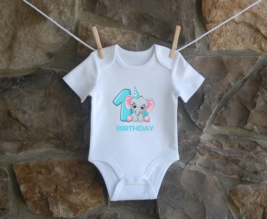 First Birthday Baby Rompers